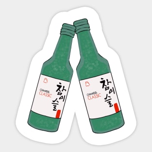 Soju Sticker